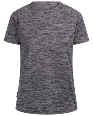 (16, Navy Marl) Trespass Womens Duoskin Activewear Top Selinne