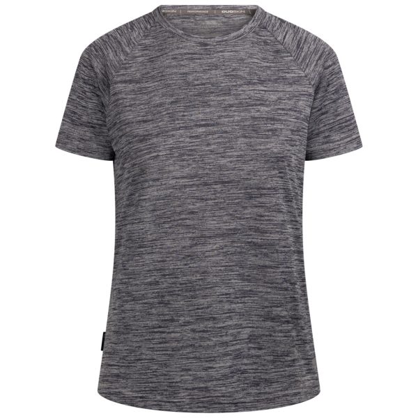 (16, Navy Marl) Trespass Womens Duoskin Activewear Top Selinne