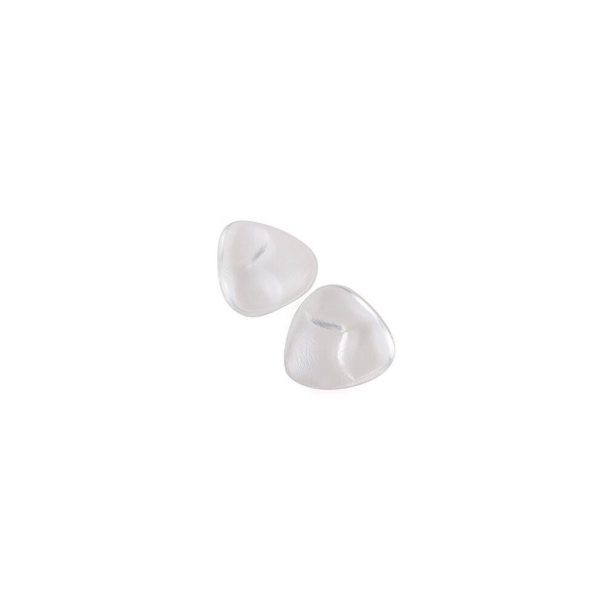 2 x Silicone Triangle Pad / Breast Enhancer / Swimsuit Push-up / Bikini Bra Inserts