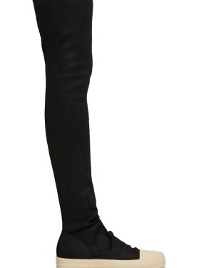 20mm Denim Over-the-knee Boots