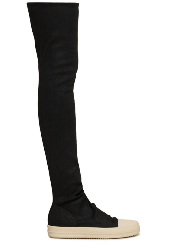 20mm Denim Over-the-knee Boots