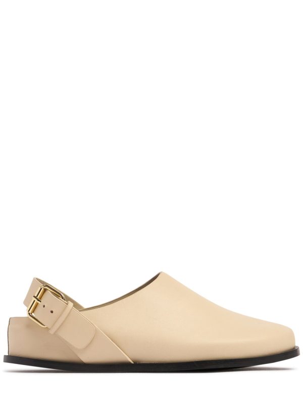 20mm Louis Leather Clogs