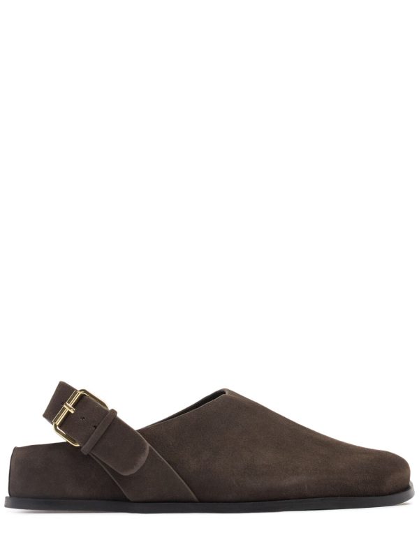 20mm Louis Suede Clogs