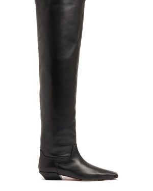25mm Bettina Over-the-knee Leather Boots