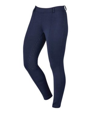 (26in, Navy) Dublin Womens/Ladies Performance Cool-it Gel Riding Tights