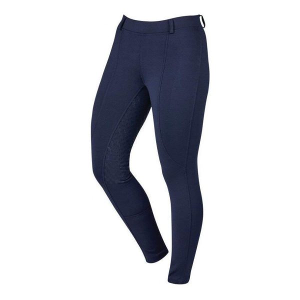 (26in, Navy) Dublin Womens/Ladies Performance Cool-it Gel Riding Tights