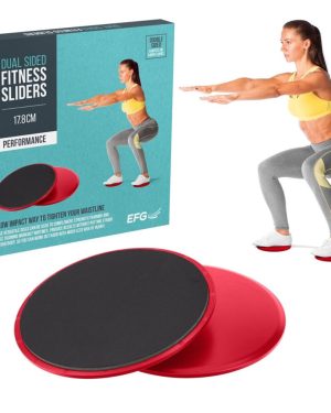2x Dual Sided Fitness Gliding Discs Core Sliders Home Gym Abs Leg Workouts