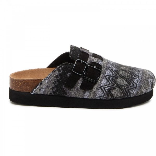 (3 (Adults')) Abel Plus | Black | Womens Fashion Platform Clogs