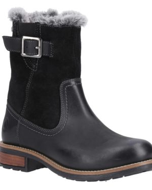 (3 UK, Black) Cotswold Womens/Ladies Kemerton Suede Ankle Boots