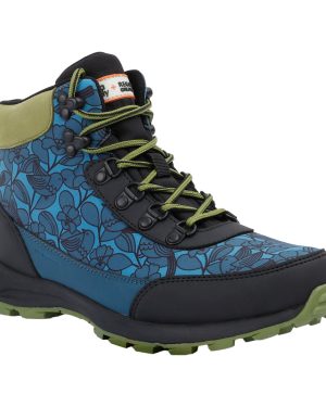 (3 UK, Blue/Green) Regatta Womens/Ladies Orla Kiely Birdy Outdoor Hiking Boots