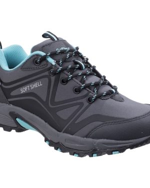 (3 UK, Grey/Black/Aqua) Cotswold Womens/Ladies Abbeydale Low Hiking Boots