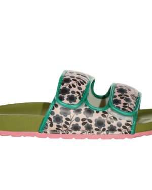 (3 UK, Midnight Floral) Regatta Orla Kiely Twin Strap Summer Beach Sandals Flip Flops Slide Sliders