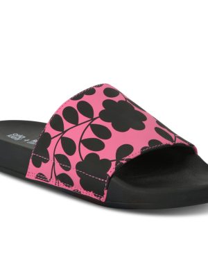 (3 UK, Pink Floral) Regatta Orla Kiely Floral Summer Beach Sandals Thongs Flip Flops Slide Sliders