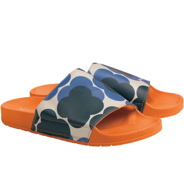 (3 UK, Shadow Floral) Regatta Orla Kiely Floral Summer Beach Sandals Thongs Flip Flops Slide Sliders