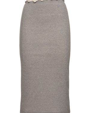 3-layer Jersey Midi Skirt