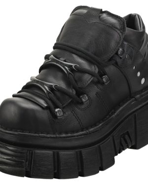(3.5) New Rock M106n-s52 Womens Platform Shoes