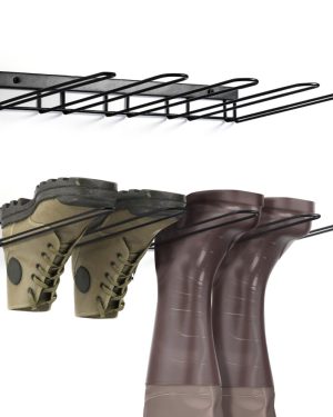 4 Pairs Heavy Duty Metal Boot Stand for Rain Boots
