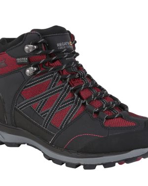 (4 UK, Beetroot Ash) Regatta Womens Samaris Waterproof Outdoor Walking Ankle Boots