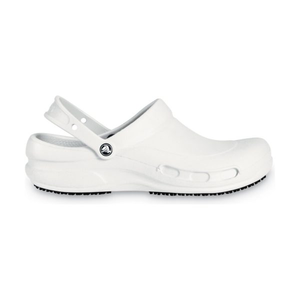 (4 UK, White) Crocs Unisex Bistro 10075 Work Clogs