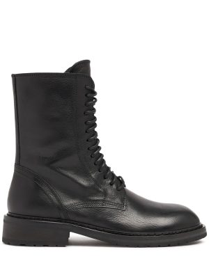 40mm Danny Leather Combat Boots