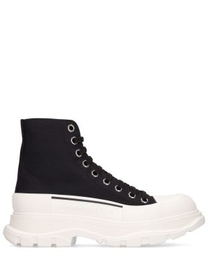 45mm Tread Slick Canvas Combat Boots