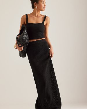 4th & Reckless Romi Knitted Maxi Skirt