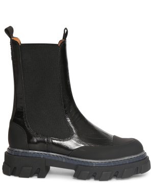 50mm Cleated Mid Chelsea Boots