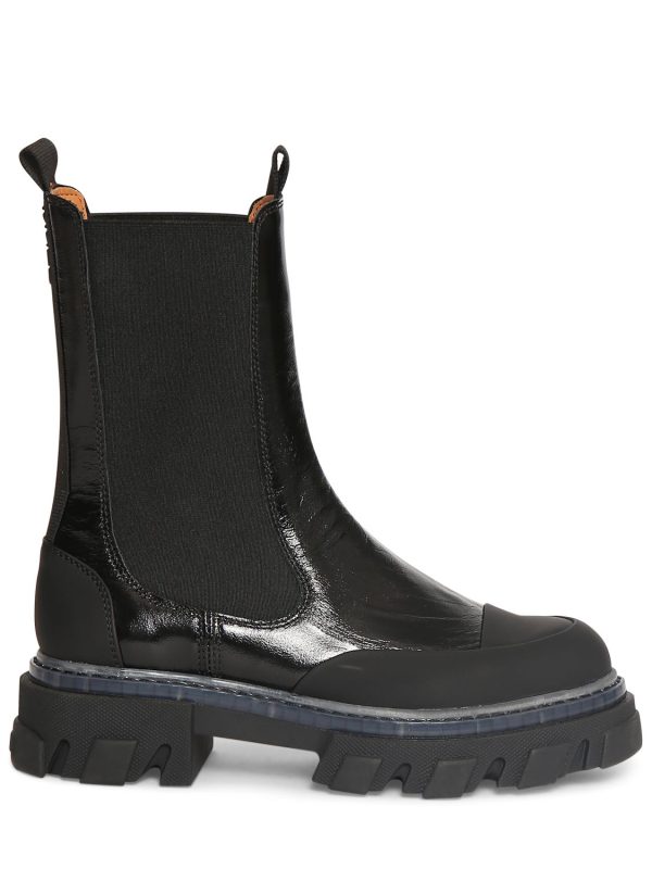 50mm Cleated Mid Chelsea Boots