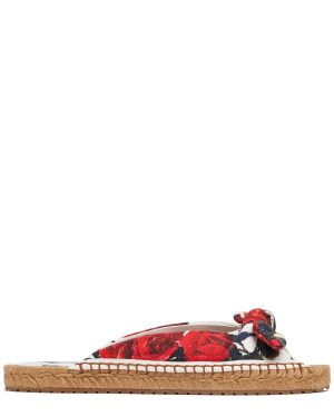 5mm Textile & Rope Flat Espadrilles