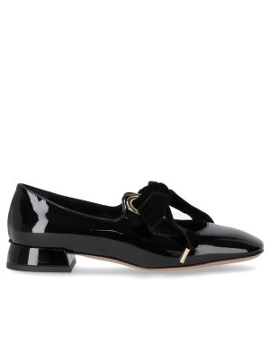 A.BOCCA MARY JANE BLACK BALLET FLAT WITH BOW