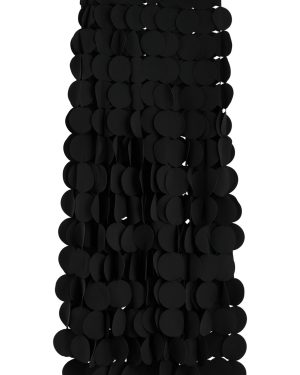 A.W.A.K.E Mode Laser-cut Circle Maxi Skirt - Black - 42 (UK12 / M)