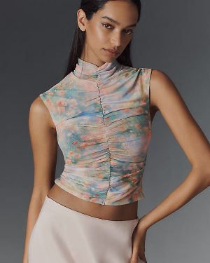 AFRM Power Mesh Jolie Top
