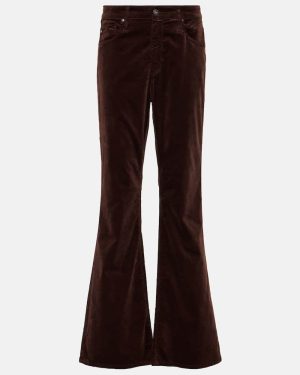 AG Jeans Farrah velvet flared pants
