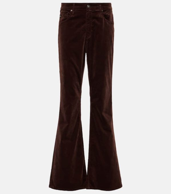 AG Jeans Farrah velvet flared pants