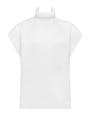 ALAA - Wool-Blend Mini Shift Dress - White - FR 40 - Moda Operandi