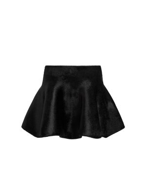 ALAÏA Mini Skater Skirt in Noir Alaia - Black. Size 36 (also in ).