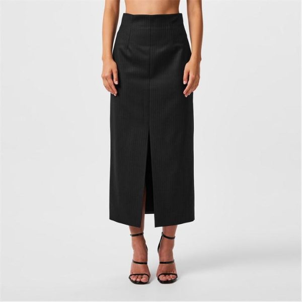 ALEXANDER MCQUEEN Tiered Skirt - Grey