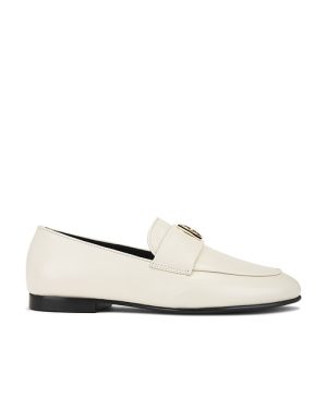 ANINE BING Corrine Loafers in Ivory. Size 38, 39, 40.