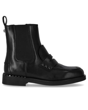 ASH WINGS STUDS BLACK CHELSEA BOOT