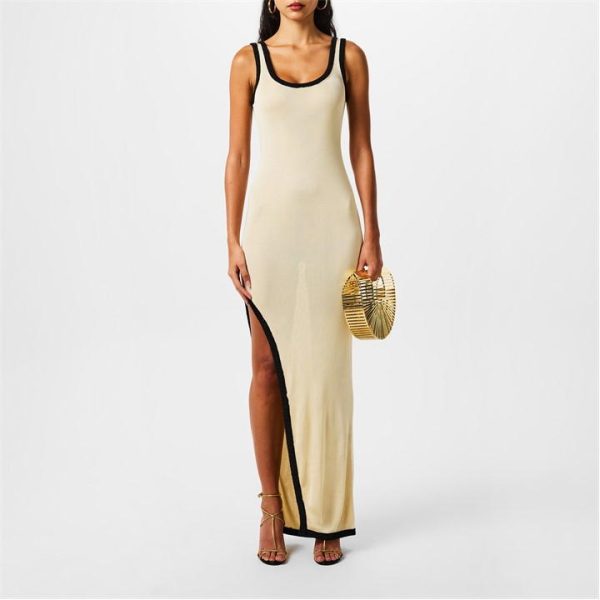 ASTA RESORT Naomi Split Dress - Cream
