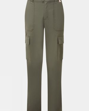 Acai Womens Free Stroll Cargo Trousers - Mid Khaki