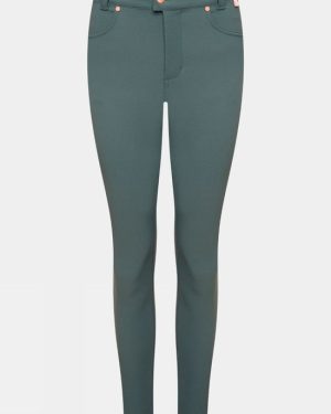 Acai Womens Max Stretch Skinny Outdoor Trousers - Dk Green