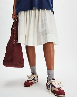 Aces Tennis Shoes Shoe by Free People in Hickory Silt, Size: US 8