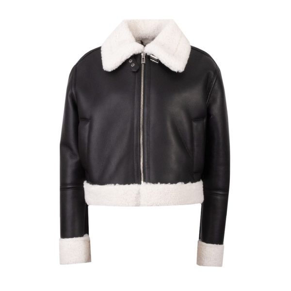 Adaph Shearling Collar Jacket