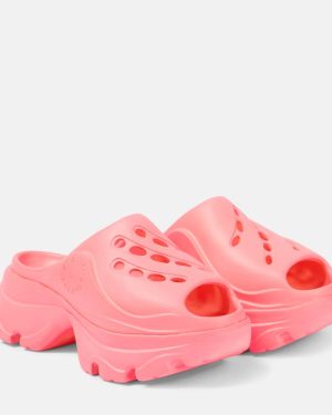 Adidas by Stella McCartney Logo rubber clogs