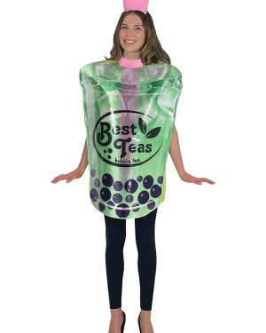 Adult Boba Tea Fancy Dress Costume