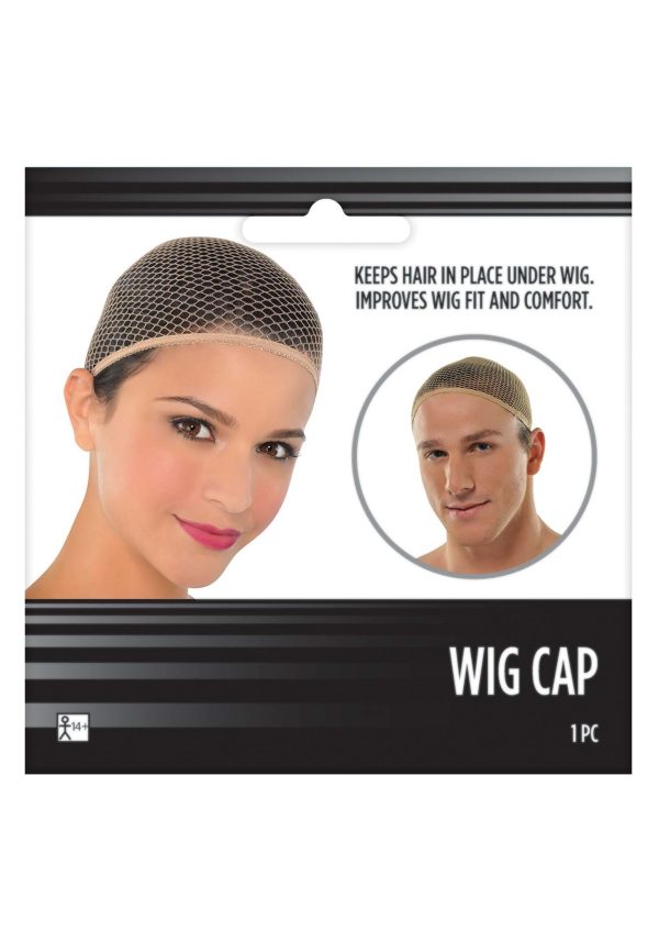 Adult Classic Fancy Dress Costume Wig Cap Accessory | Fancy Dress Costume Wigs