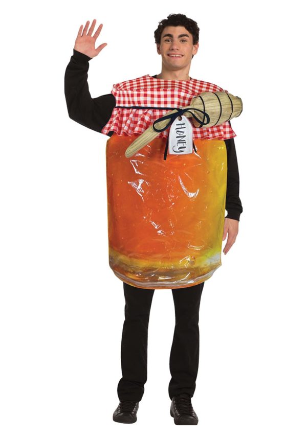 Adult Honey Jar Tunic Fancy Dress Costume | Food Fancy Dress Costumes