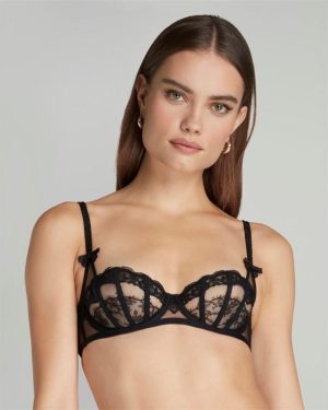 Agent Provocateur MARIANN Balconette Underwired Bra - Black