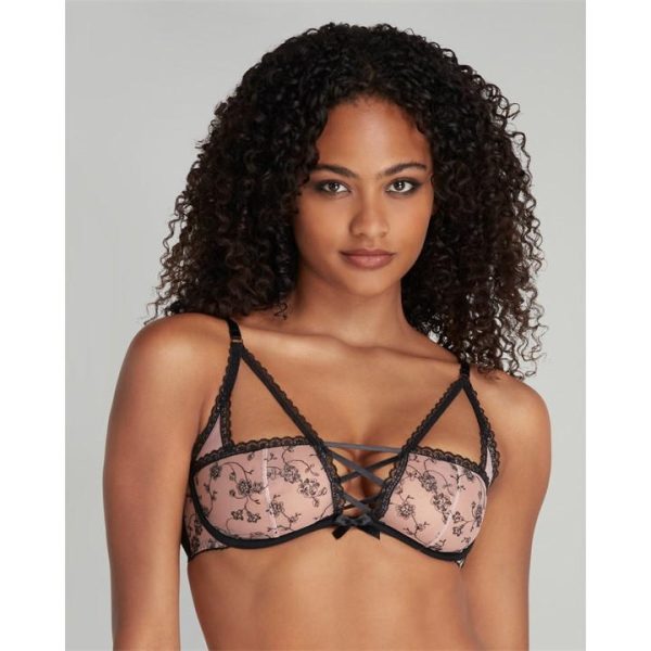 Agent Provocateur ROSALEEN High Apex Underwired Bra - Pink